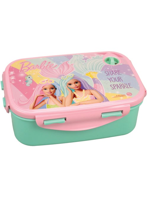 Lunchbox Barbie 'Barbie' mermaid arc-en-lucht van PVC 17 cm - Kiabi Lunchbox Barbie 'Barbie' mermaid arc-en-lucht van PVC 17 cm - Kiabi