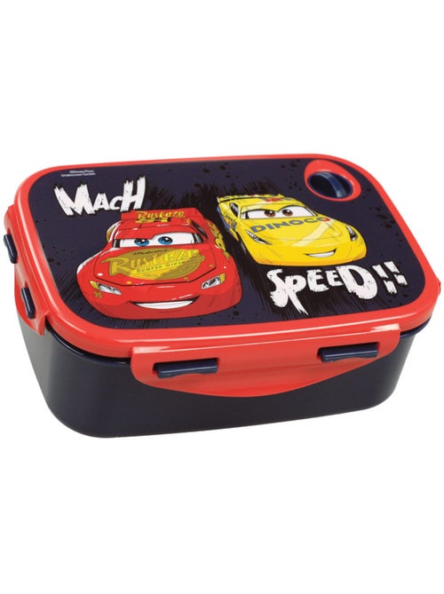 Lunchbox Cars 'Mach Speed' van PVC 17 cm met klep - Kiabi Lunchbox Cars 'Mach Speed' van PVC 17 cm met klep - Kiabi