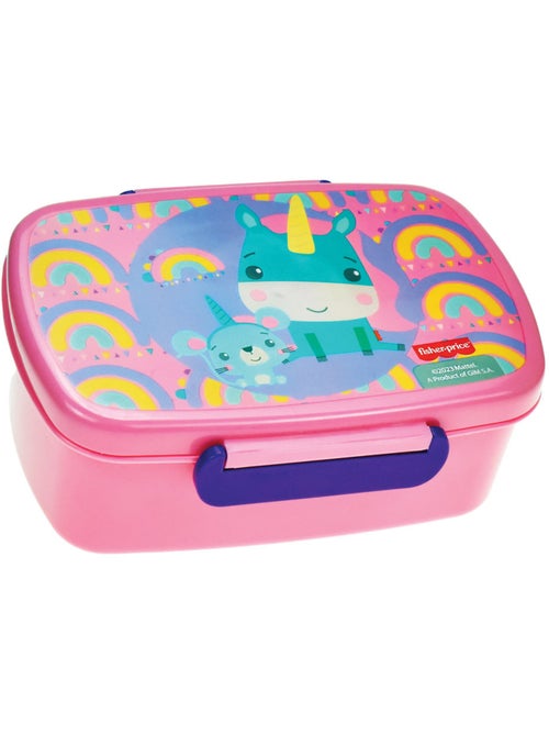 Lunchbox Fisher-Price eenhoorn van PVC meerkleurig – 17 cm - Kiabi Lunchbox Fisher-Price eenhoorn van PVC meerkleurig – 17 cm - Kiabi