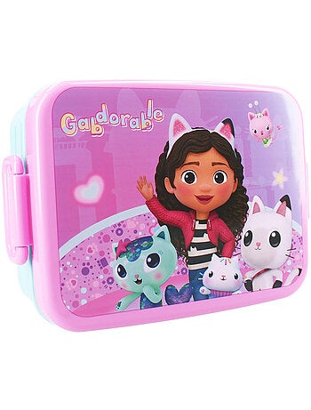 Lunchbox 'Gabby's poppenhuis' van PVC – 16 x 13 x 5 cm