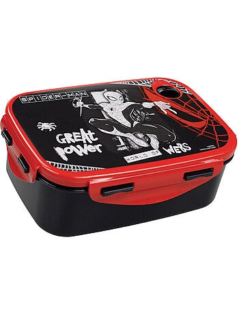 Lunchbox kinderen Spider-Man 'Great Power' 17 cm – Clips zijdelings Spider-Man