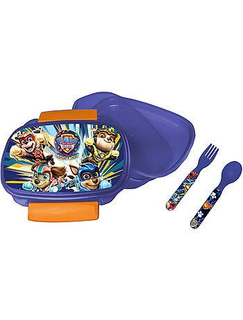 Lunchbox met bestek 'PAW Patrol' – 2 vakken PVC