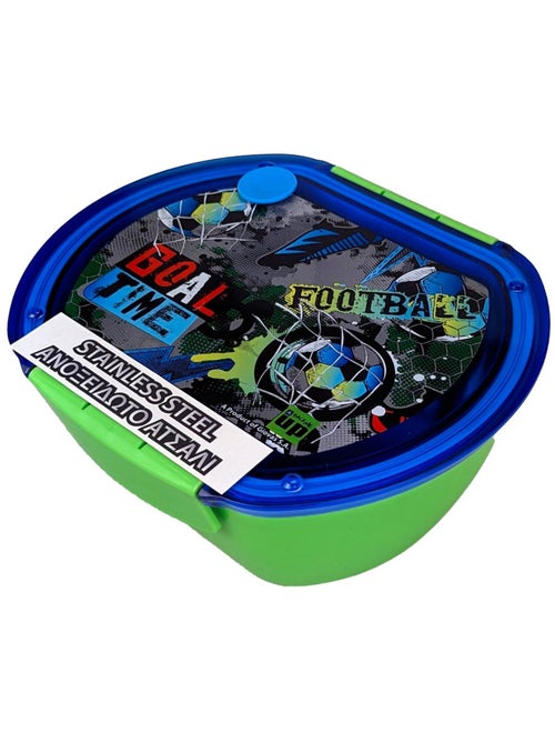 Lunchbox met thema football 'CMP' van roestvrij staal 680 ml - Kiabi Lunchbox met thema football 'CMP' van roestvrij staal 680 ml - Kiabi