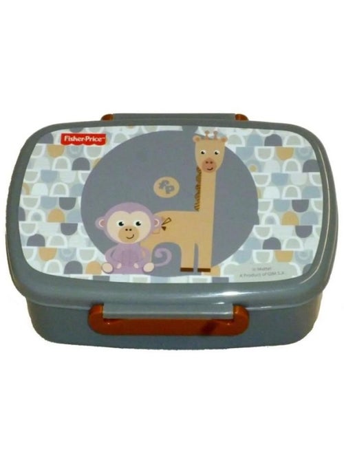 Lunchbox PVC 'Fisher-Price' girafe en aap 17 cm – Fisher-Price - Kiabi Lunchbox PVC 'Fisher-Price' girafe en aap 17 cm – Fisher-Price - Kiabi