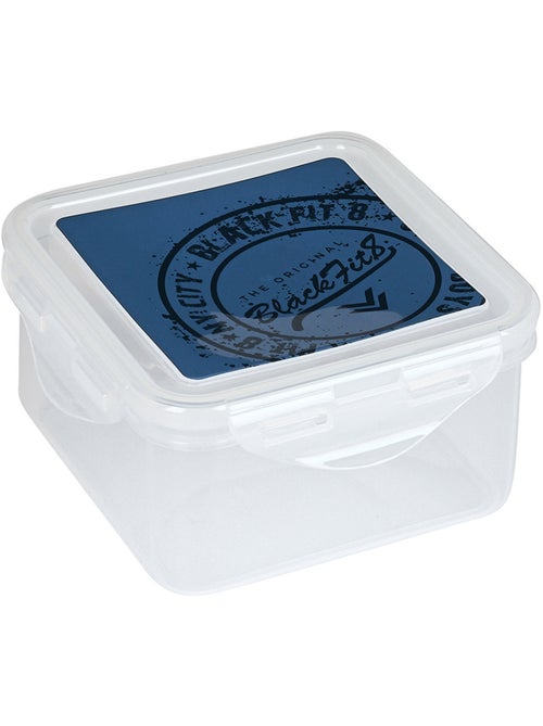 Lunchbox van PVC met deksel - vak met pression - BlackFit8 - Kiabi Lunchbox van PVC met deksel - vak met pression - BlackFit8 - Kiabi