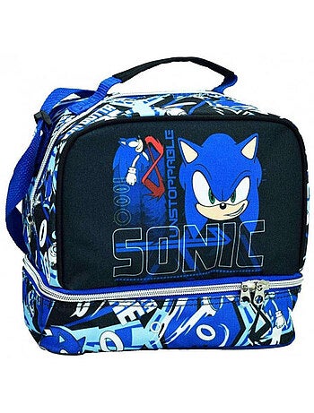 Lunchtas geïsoleerd Sonic van stof motief hérisson