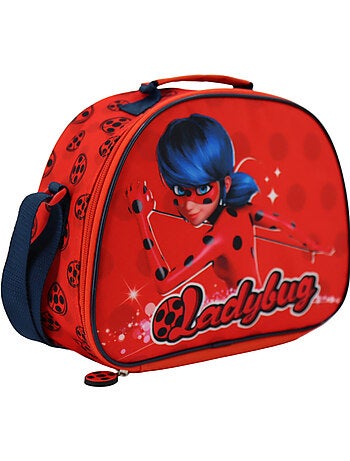 Lunchtas – 'Miraculous Ladybug' – Miraculous Red 25 cm Geïsoleerd