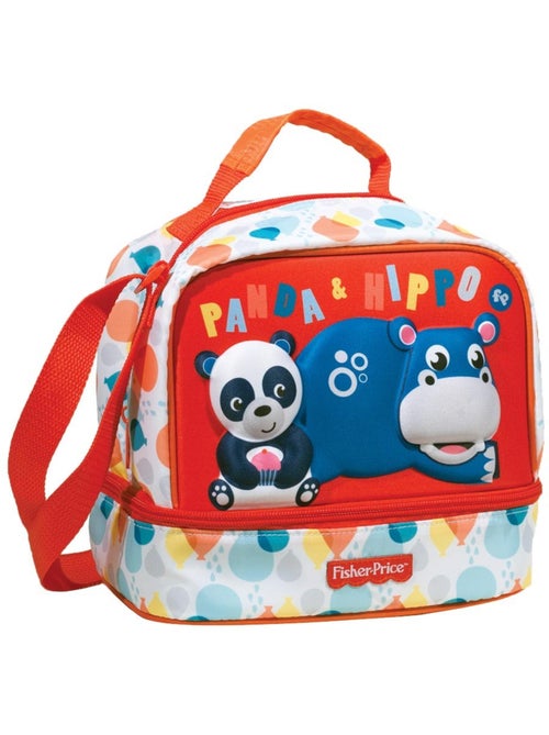 Lunchtas – Panda & Hippo 21 cm – Fisher price - Kiabi Lunchtas – Panda & Hippo 21 cm – Fisher price - Kiabi