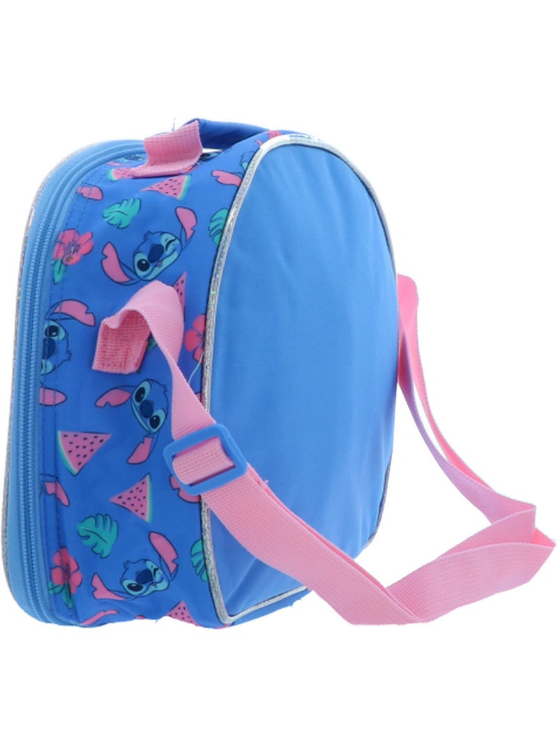 Lunchtas – 'Stitch' – geïsoleerd Fleur Hawaii 25 cm Multicolor - Kiabi