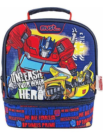Lunchtas – 'Transformers' – geïsoleerd Your inner Hero 24 cm