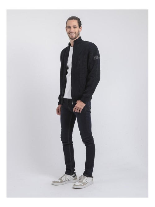 Lunel vest met ritssluiting en hoge kraag - Kiabi