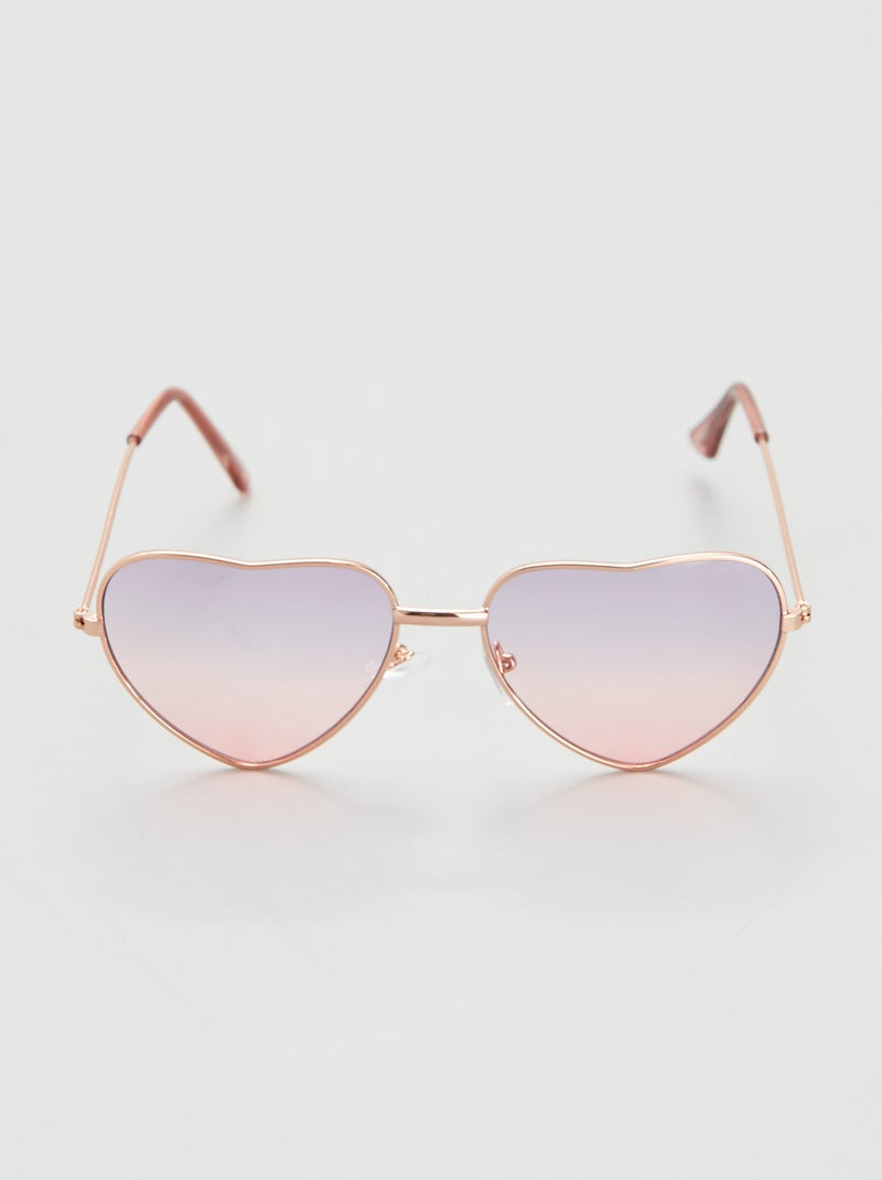 Lunette de Soleil Coeur Enfant | Lunette Coeur