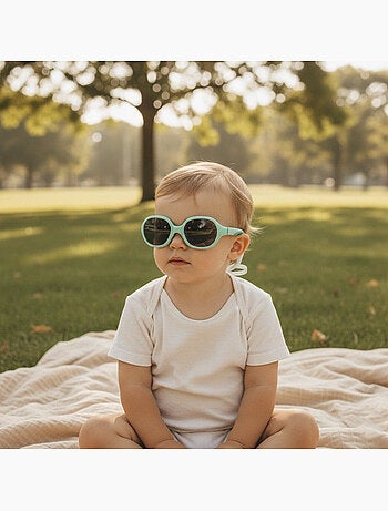 Lunettes de soleil bébé souples protection UV