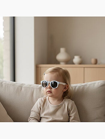 Lunettes de soleil bébé souples protection UV