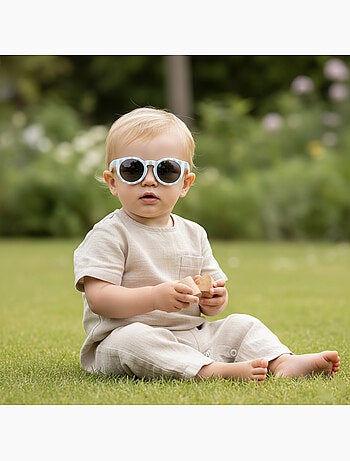 Lunettes de soleil bébé souples protection UV