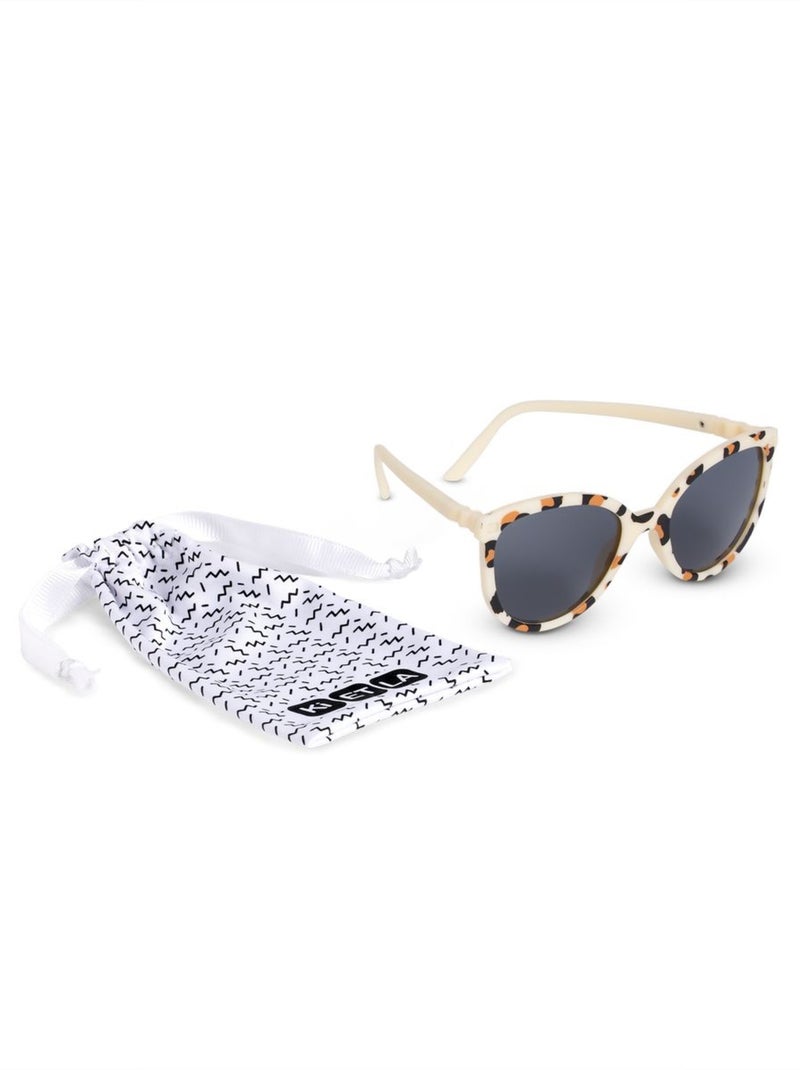 Lunettes de soleil Buzz Beige - Kiabi