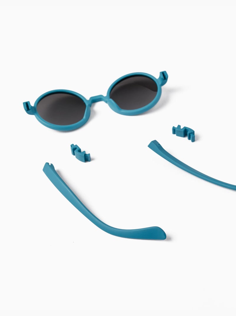 Lunettes de Soleil Flexibles avec Protection UV Niveau 3 Rose - Kiabi