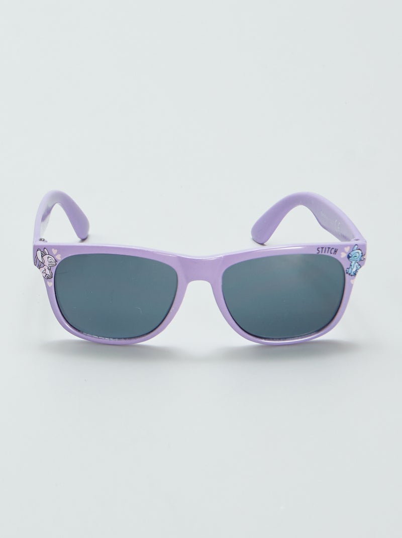 Lunettes de soleil 'Stitch' Violet - Kiabi