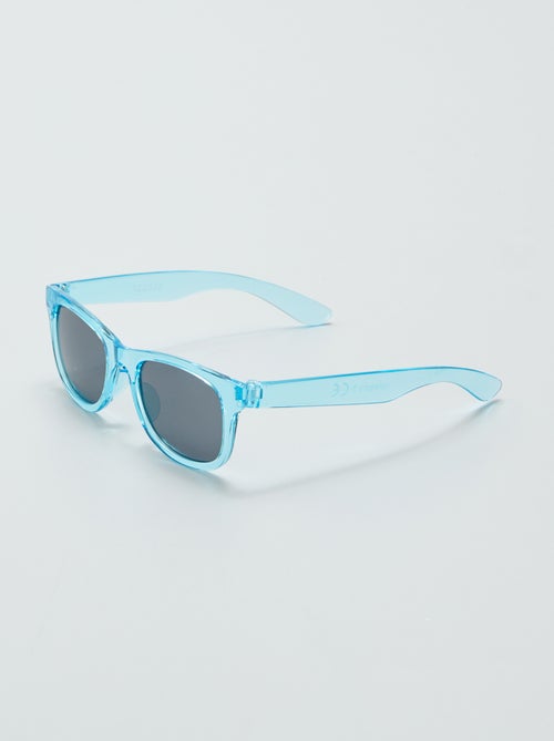 Lunettes de soleil transparente - Kiabi