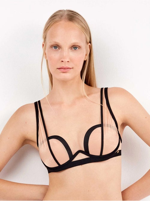 Lurex bralette beha halfdoorzichtig - Kiabi Lurex bralette beha halfdoorzichtig - Kiabi