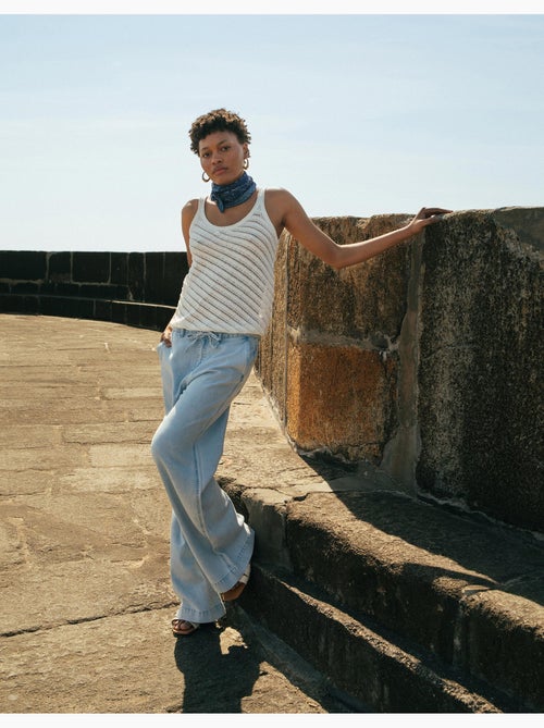 Lyocell-broek, MO Fashion - Kiabi Lyocell-broek, MO Fashion - Kiabi