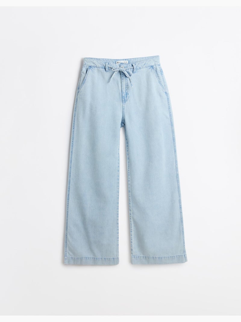 Lyocell-broek, MO Fashion Blauw - Kiabi