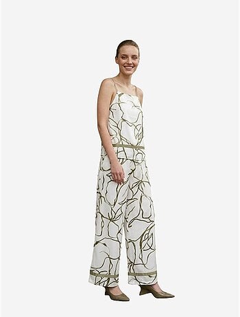 Lyocell satijnen tweedelige set my fashion