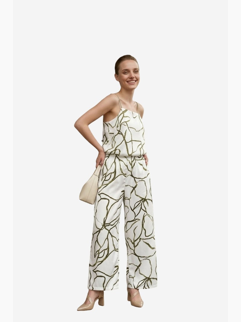 Lyocell satijnen tweedelige set my fashion Wit - Kiabi