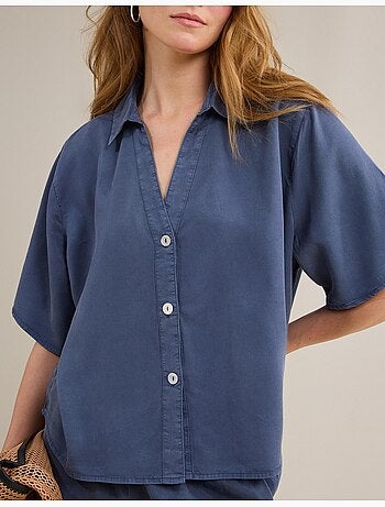 Lyocell-shirt, MO Fashion
