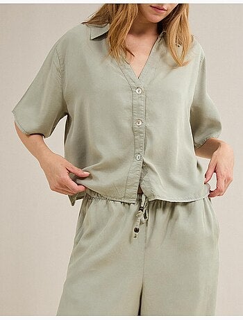 Lyocell-shirt, MO Fashion