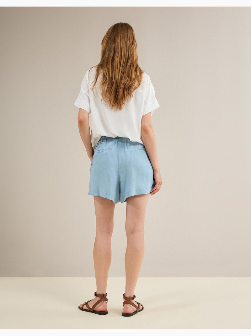 Lyocell Shorts, MO Fashion Bleu - Kiabi