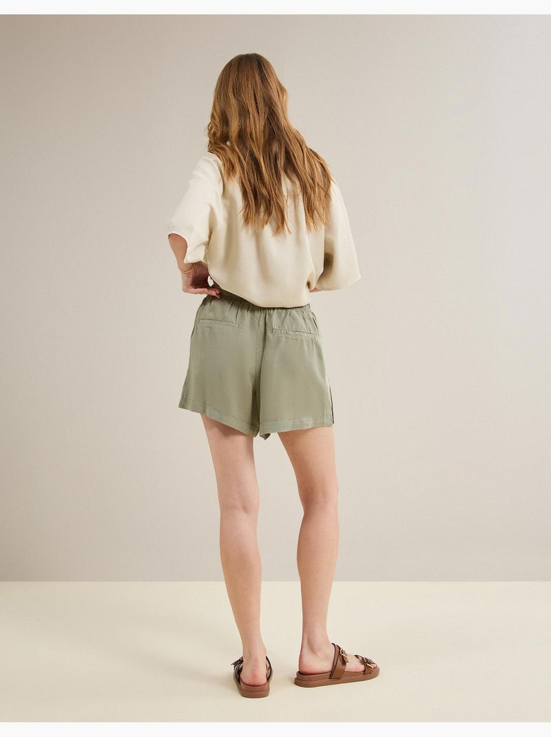 Lyocell Shorts, MO Fashion Gris - Kiabi