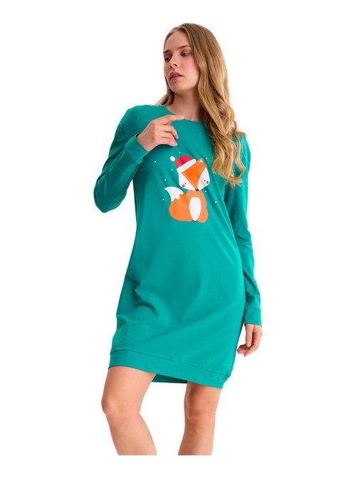 M lang nachthemd foxy - Kiabi M lang nachthemd foxy - Kiabi