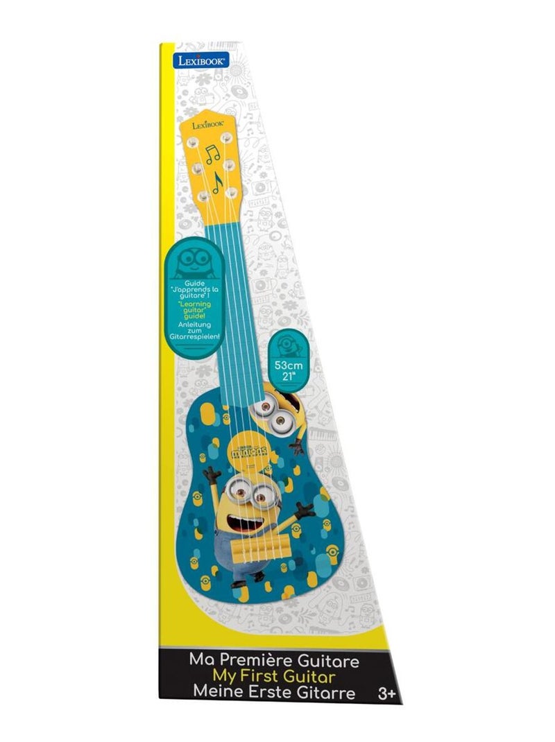 Ma première guitare les minions Bleu - Kiabi