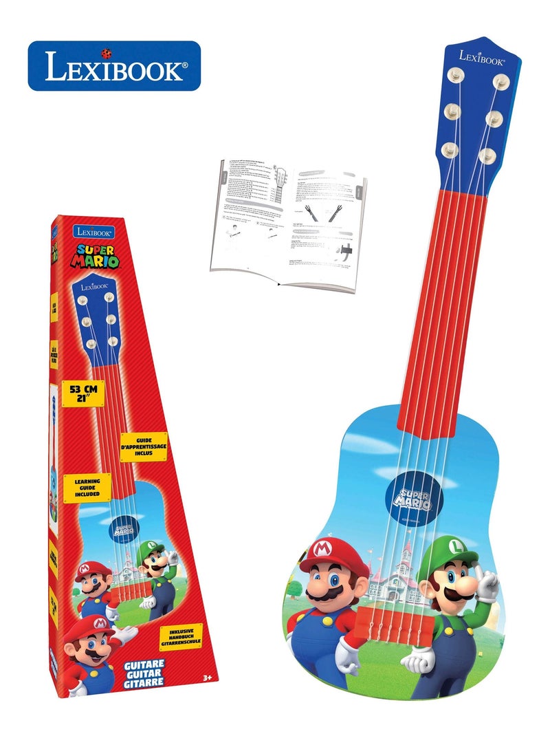Ma première guitare super mario Bleu - Kiabi