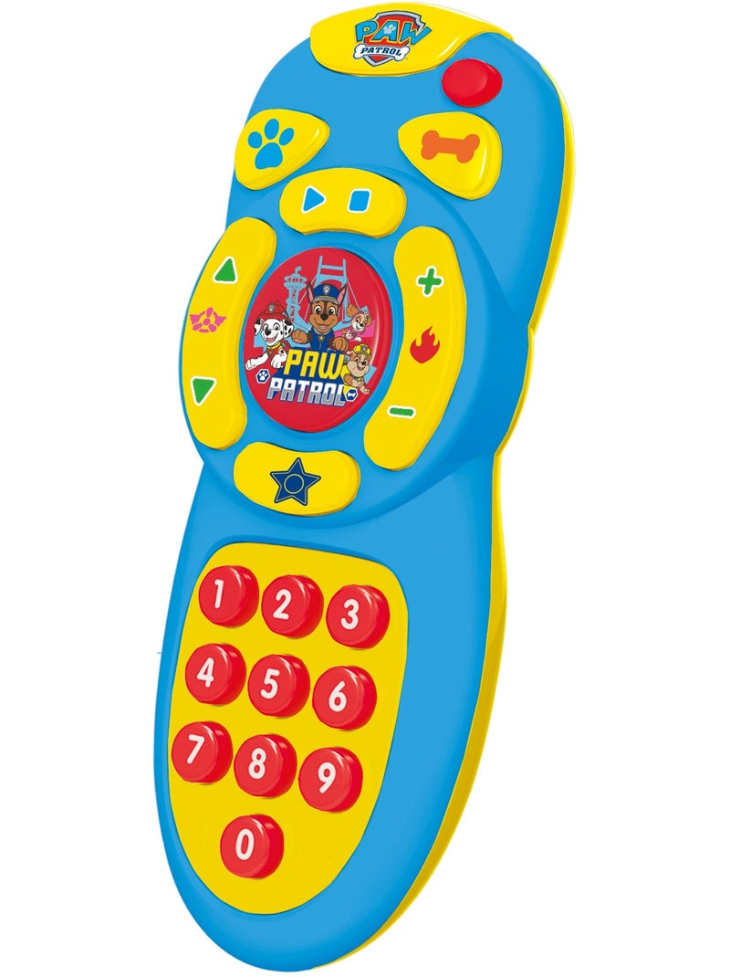 Ma première télécommande bilingue educative la pat’patrouille fr/en Bleu - Kiabi