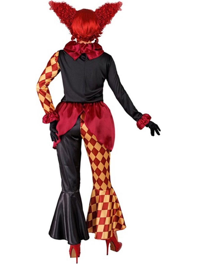 Macaber geruit clownskostuum Multicolor - Kiabi