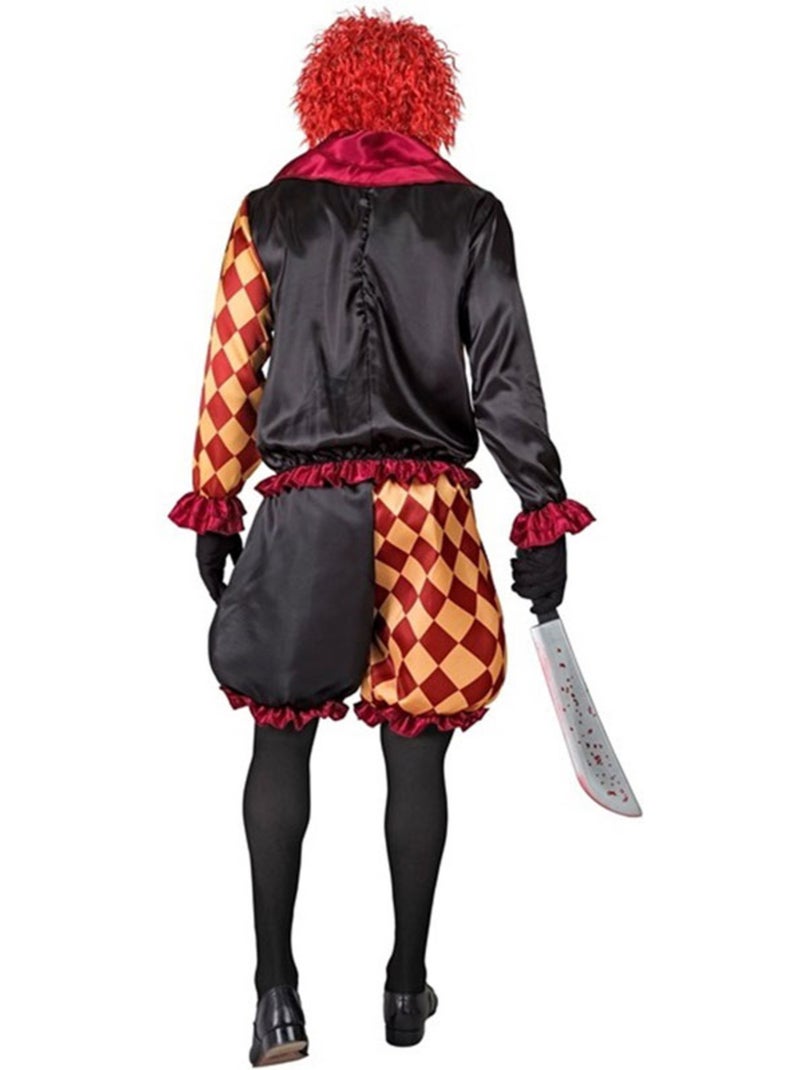 Macaber geruit clownskostuum Multicolor - Kiabi