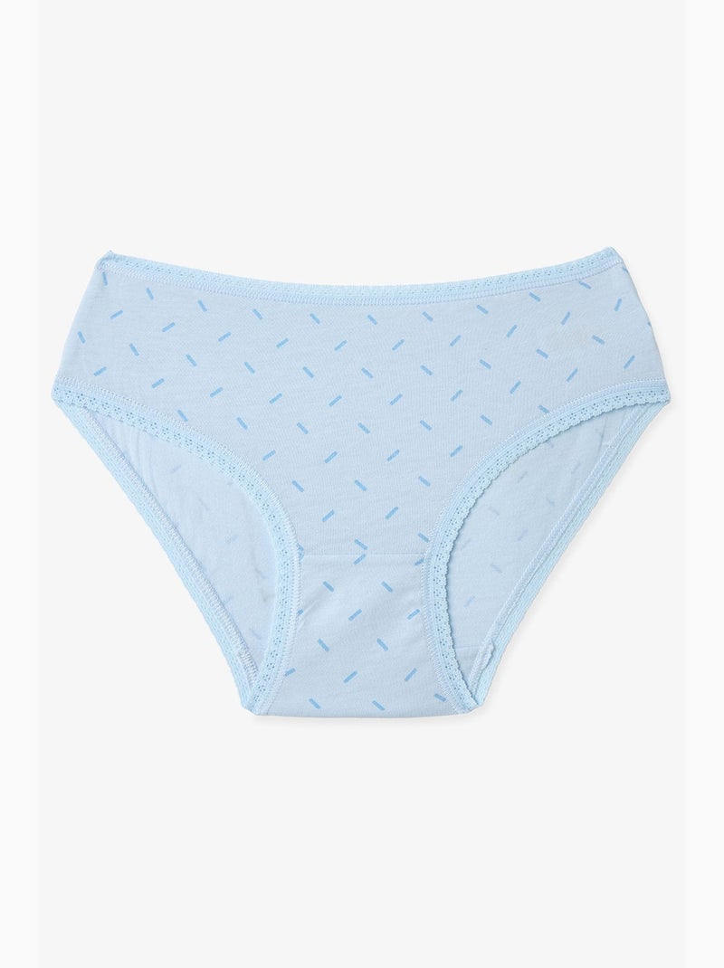 Macaron slip met geometrische print penti Multicolor - Kiabi