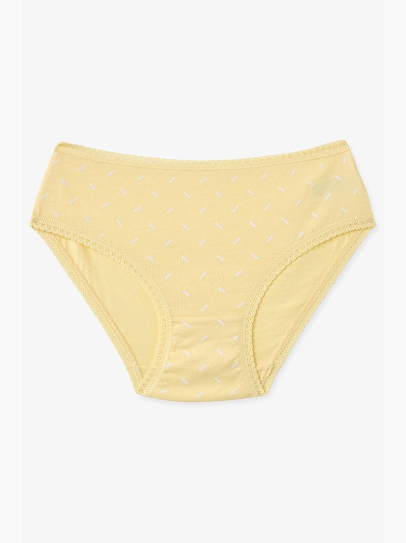 Macaron slip met geometrische print penti Multicolor - Kiabi