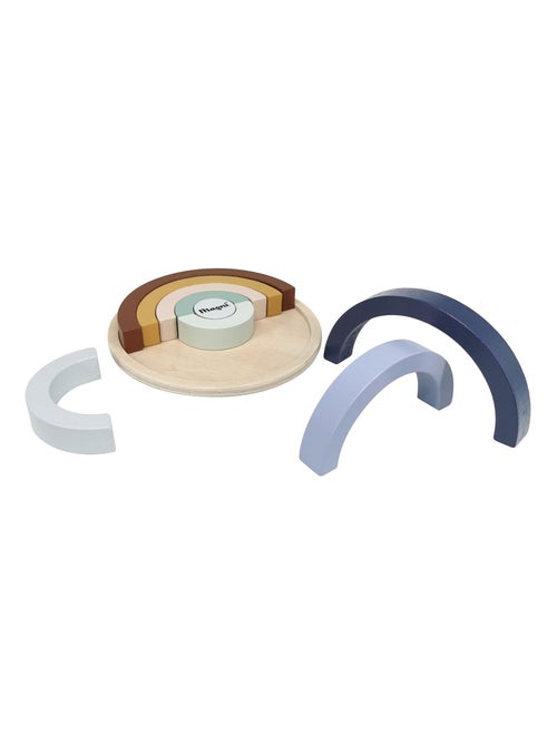 Magni | jouet en bois - puzzle arc en ciel - Kiabi
