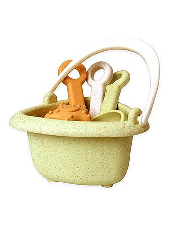 Magni | mini set de plage & jardin - 7 pièces en paille de blé