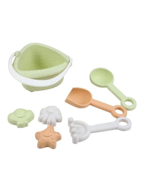 Magni | mini set de plage & jardin - 7 pièces en paille de blé - Kiabi Magni | mini set de plage & jardin - 7 pièces en paille de blé - Kiabi