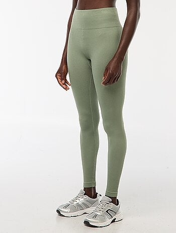 Maille stretch côtelée sans couture