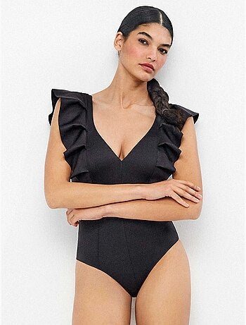 Maillot avec volants on top swim party edition