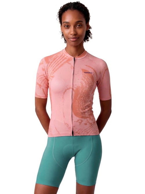 Maillot biodégradable femme cyclisme femme bio-w nrc - Kiabi