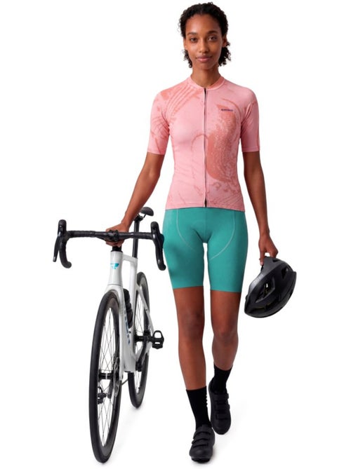 Maillot biodégradable femme cyclisme femme bio-w nrc - Kiabi