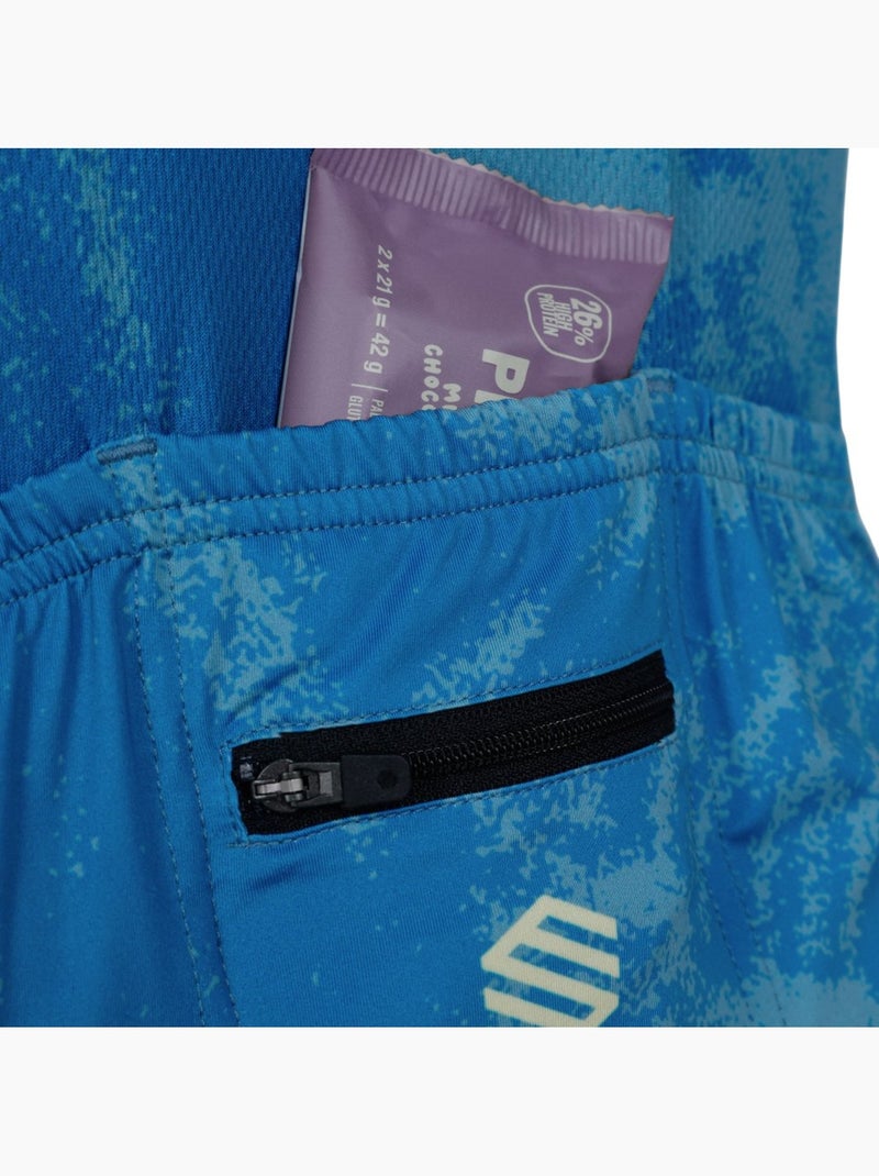 Maillot biodégradable homme cyclisme homme bio nrc Bleu - Kiabi
