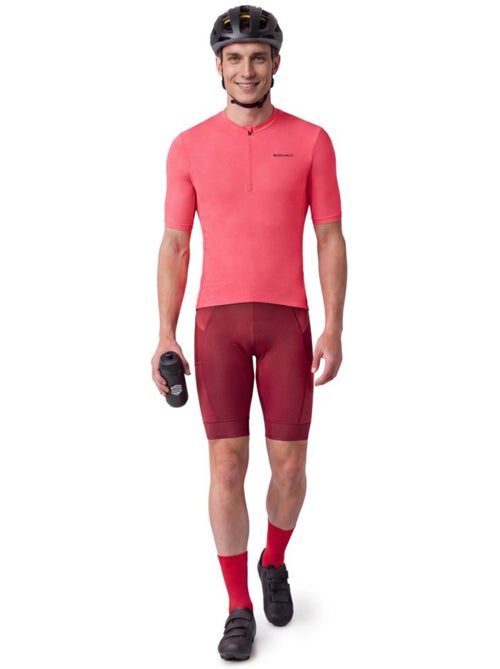Maillot cyclisme gravel demi-zip homme cyclisme homme gm5 terraquest - Kiabi