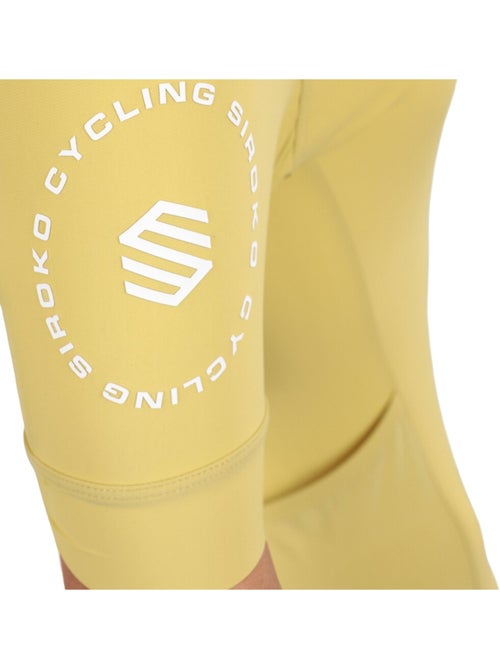 Maillot cyclisme gravel manches courtes femme cyclisme femme gm2-w golden pedals - Kiabi